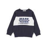 バイカラーロゴ裏毛トレーナー(100~160cm) | WASK | 詳細画像7 