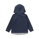 シャツレイヤードカレッジロゴフーディ(110~160cm) | WASK | 詳細画像6 