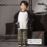 バイカラーラグランロゴBIGトレーナー(110~160cm) | WASK | 詳細画像2 