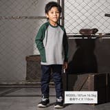 バイカラーラグランロゴBIGトレーナー(110~160cm) | WASK | 詳細画像3 