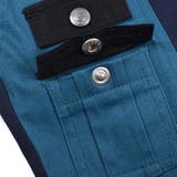 ポケット 配色 サテン スキニー ロング パンツ (100~160cm) | WASK | 詳細画像11