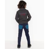 ポケット 配色 サテン スキニー ロング パンツ (100~160cm) | WASK | 詳細画像4