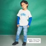 ダブルニーデニムスキニーパンツ(100~160cm) | WASK | 詳細画像2