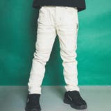 オフホワイト | ダブルニーデニムスキニーパンツ(100~160cm) | WASK