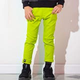 ネーム付きストレッチツイル裏起毛パンツ(100~160cm) | WASK | 詳細画像1 