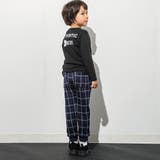 【お揃い】ロゴ裾ゴムダブルジャガードニットパンツ(100~160cm) | WASK | 詳細画像3 