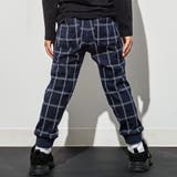 【お揃い】ロゴ裾ゴムダブルジャガードニットパンツ(100~160cm) | WASK | 詳細画像5 