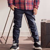 ネイビー | カラーハイパーストレッチツイルスキニーパンツ(100~160cm) | WASK