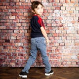 カラー刺しゅうストレッチデニムパンツ(100~160cm) | WASK | 詳細画像3 