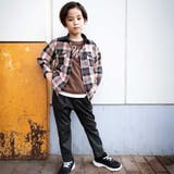 メランジタックテーパードパンツ(100~160cm) | WASK | 詳細画像3 