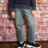 ウェーブラインストレッチデニムパンツ(100~160cm) | WASK | 詳細画像1