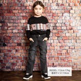 ウェーブラインストレッチデニムパンツ(100~160cm) | WASK | 詳細画像3