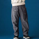 グレー | バレルレッグパンツ(100~160cm) | WASK