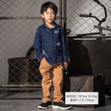 ロゴ刺しゅうストレッチツイルパンツ(110~160cm) | WASK | 詳細画像3