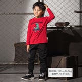 ロゴ刺しゅうストレッチツイルジャガーパンツ(100~160cm) | WASK | 詳細画像2 