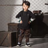 ロゴ刺しゅうストレッチツイルジャガーパンツ(100~160cm) | WASK | 詳細画像4 