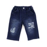 6分丈パッチワークロゴストレッチデニムパンツ(100~160cm) | WASK | 詳細画像10