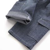 5.5分丈ヒッコリーワークパンツ(100~160cm) | WASK | 詳細画像11