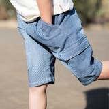 5.5分丈ヒッコリーワークパンツ(100~160cm) | WASK | 詳細画像4
