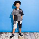 【お揃い】5.5分丈ネイティブ柄切り替えウェザーパンツ(100~160cm) | WASK | 詳細画像3