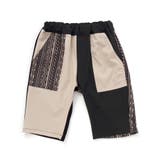 【お揃い】5.5分丈ネイティブ柄切り替えウェザーパンツ(100~160cm) | WASK | 詳細画像7
