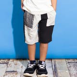 ベージュ | 【お揃い】5.5分丈ネイティブ柄切り替えウェザーパンツ(100~160cm) | WASK