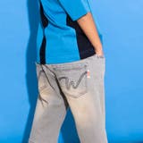 6分丈合皮タグストレッチデニムパンツ(100~160cm) | WASK | 詳細画像3
