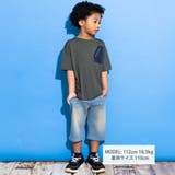 6分丈合皮タグストレッチデニムパンツ(100~160cm) | WASK | 詳細画像4
