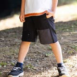 ブラック | 5.5分丈ファスナーポケットパンツ(100~160cm) | WASK