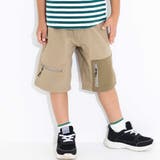 ベージュ | 5.5分丈ファスナーポケットパンツ(100~160cm) | WASK