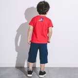 6分丈ガラ切り替えリップストップカーゴパンツ(100~160cm) | WASK | 詳細画像4
