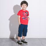 6分丈ガラ切り替えリップストップカーゴパンツ(100~160cm) | WASK | 詳細画像5