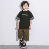 6分丈ガラ切り替えリップストップカーゴパンツ(100~160cm) | WASK | 詳細画像6