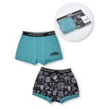 無地 + 総柄 2P コットン フライス ショーツ (110~160cm) | WASK | 詳細画像9 