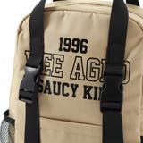 カレッジロゴプリントテープリュック(M~L) | WASK | 詳細画像13 