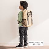 カレッジロゴプリントテープリュック(M~L) | WASK | 詳細画像4 