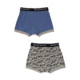 無地＆ロゴ柄２Pショーツ(100~160cm) | WASK | 詳細画像2 