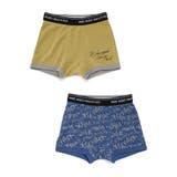 イエロー | 無地＆ロゴ柄２Pショーツ(100~160cm) | WASK