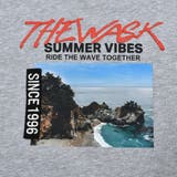 【接触冷感】海フォトプリントロゴ天竺Tシャツ(100~160cm) | WASK | 詳細画像10 