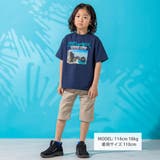 【接触冷感】海フォトプリントロゴ天竺Tシャツ(100~160cm) | WASK | 詳細画像3 
