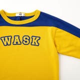バイカラーロゴパッチ天竺Tシャツ(100~160cm) | WASK | 詳細画像14 