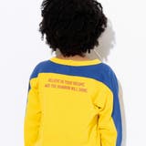 バイカラーロゴパッチ天竺Tシャツ(100~160cm) | WASK | 詳細画像5 