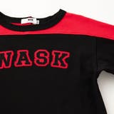 バイカラーロゴパッチ天竺Tシャツ(100~160cm) | WASK | 詳細画像8 