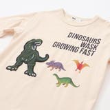 ベア天竺 恐竜サガラワッペンプリントTシャツ(100~160cm) | WASK | 詳細画像10 