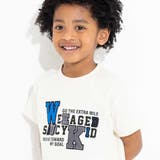 カラフルロゴパッチ刺しゅう天竺Tシャツ(100~160cm) | WASK | 詳細画像3 