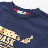 【接触冷感】WASKマーク箔プリント天竺Tシャツ(100~160cm) | WASK | 詳細画像12