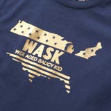 【接触冷感】WASKマーク箔プリント天竺Tシャツ(100~160cm) | WASK | 詳細画像13
