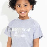 【接触冷感】WASKマーク箔プリント天竺Tシャツ(100~160cm) | WASK | 詳細画像4