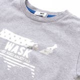 【接触冷感】WASKマーク箔プリント天竺Tシャツ(100~160cm) | WASK | 詳細画像8