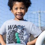 【速乾】WASKサル×恐竜天竺Tシャツ(80~160cm) | WASK | 詳細画像5 